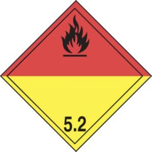 Accuform TDG PLACARD CLASS 5 273MM x 273MM TCP533VS100 TCP533VS100 - main